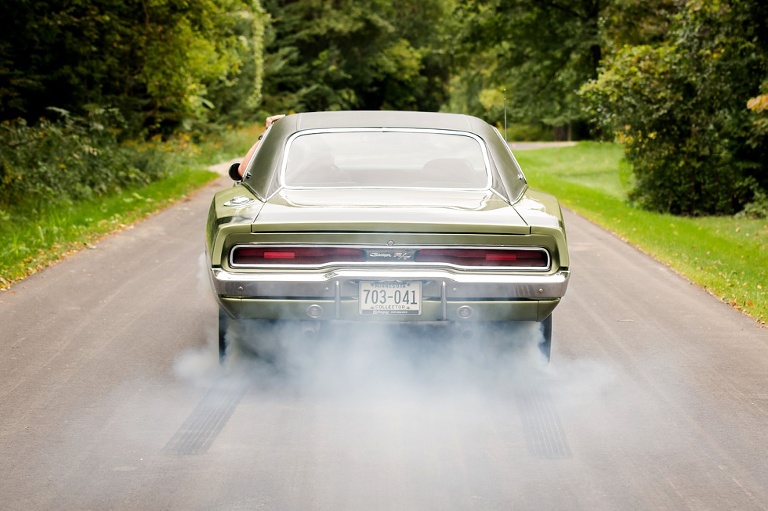 Classic car, curls, Urban Flair Photography, Rochester MN, senior pictures 